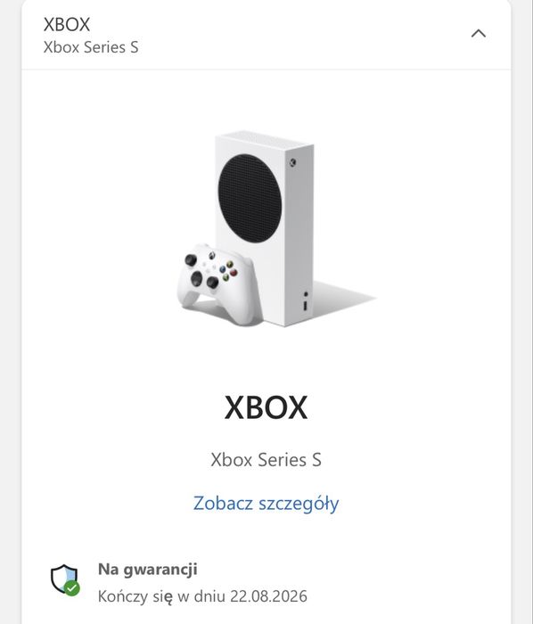 Konsola MICROSOFT XBOX Series S 512GB