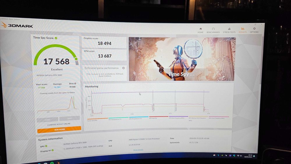 Desktop Gamer Ryzen 9/RTX 3080/32gb/2tb