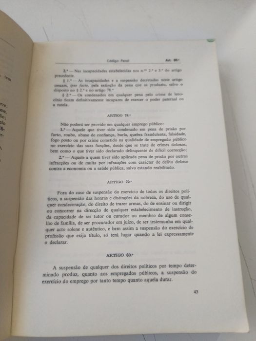 Código penal e processo penal