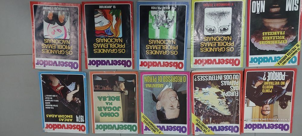 Revistas Observador (anos 60 e 70)