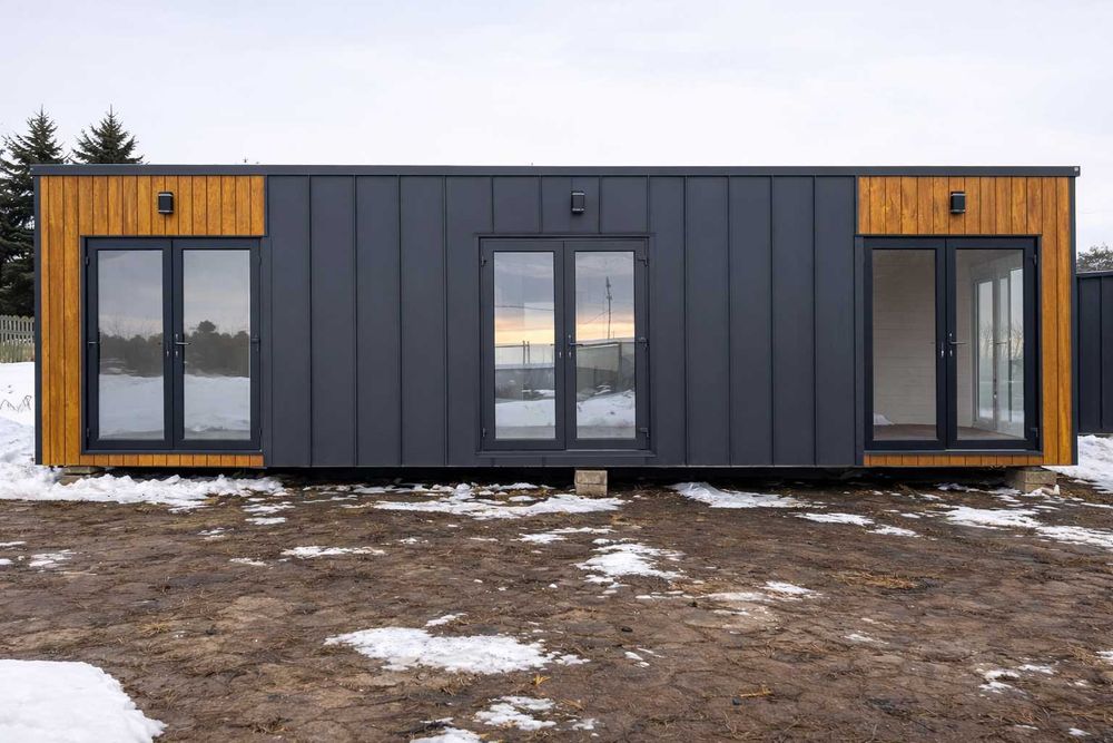 Gotowy dom 35m2 mobilny modułowy od ręki bez pozwolenia, wykończony.