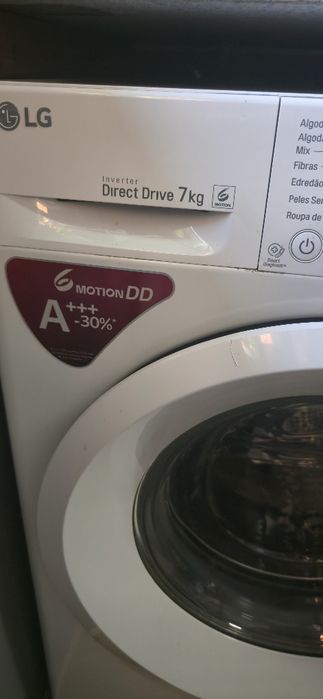Máquina de lavar roupa lg