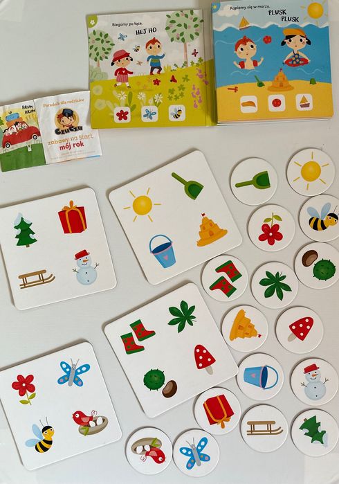 Zestaw trzech zestawów edukacyjnych CzuCzu