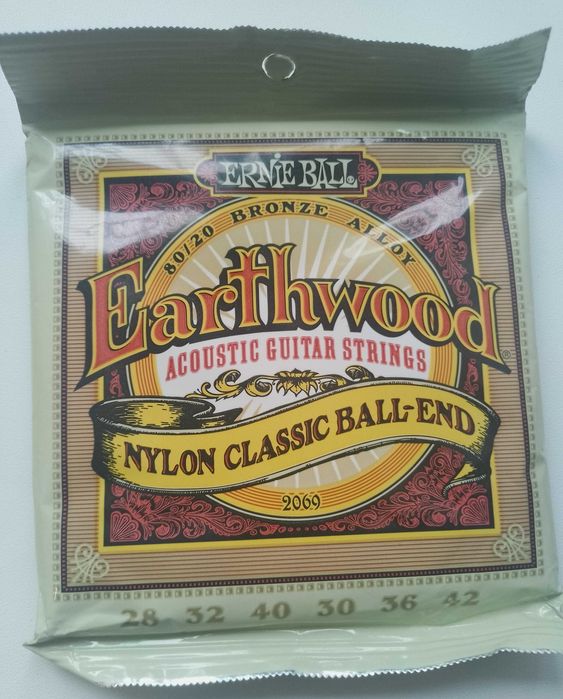 Струны Ernie Ball 2069 nylon classic ball-end