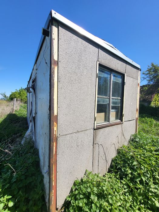 Barakowóz, stalowa konstrukcja 2,5m x 6m