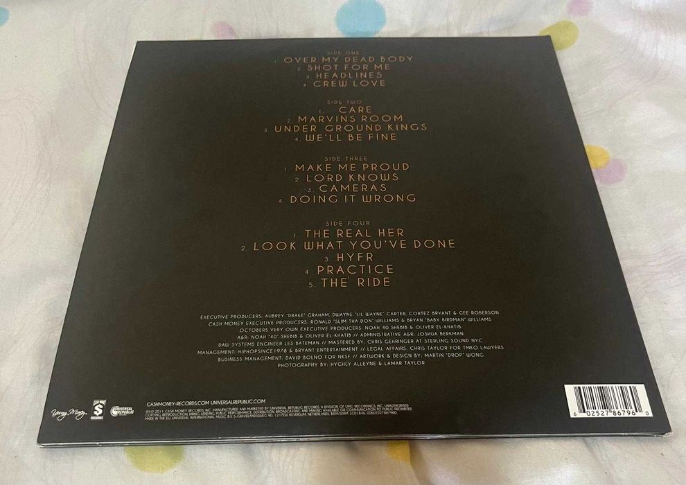 Disco Vinil "Take Care - Drake", 2011