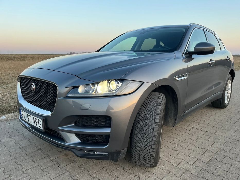 Jaguar F-Pace cesja leasingu - polski salon - 4x4 - bezwypadkowy - idealny stan