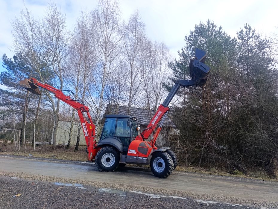 Koparko ładowarka Manitou MLB 625 Turbo Koparka  JCB 4cx Cat 434 3cx