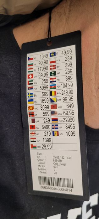 Nowa kurtka męska zimowa L