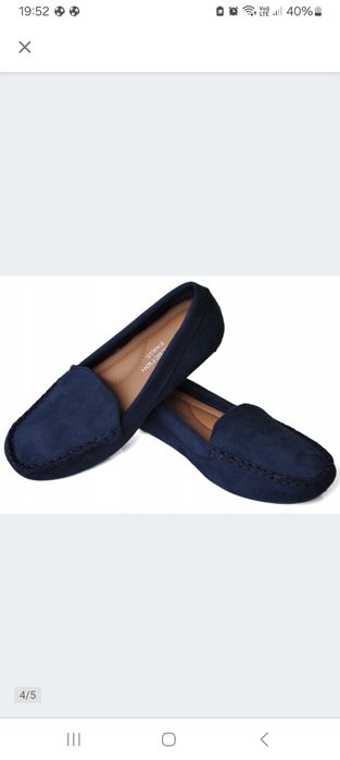 Byty mokasyny eleganckie chłopięce r.39 jak nowe!