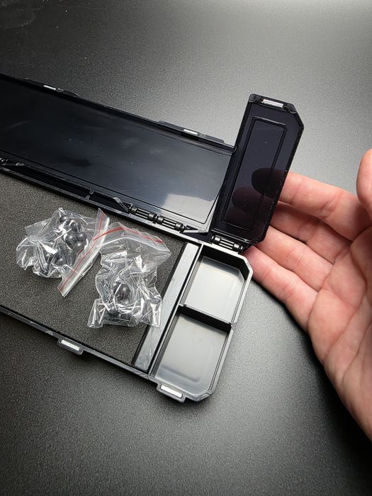 Piórnik pudełko na przypony karpiowe magnetyczny NOWY MODEL !