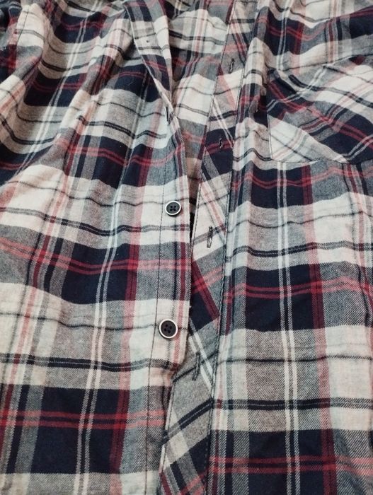 2 Camisas xadrez Tiffosi e Zara novas adolescente