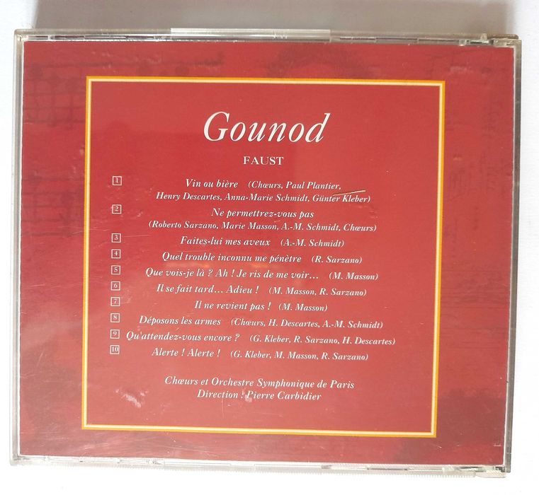 Gounod - Faust CD