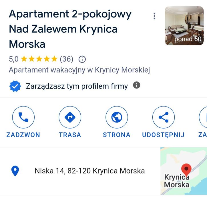 Apartament 2-pokojowy NAD ZALEWEM