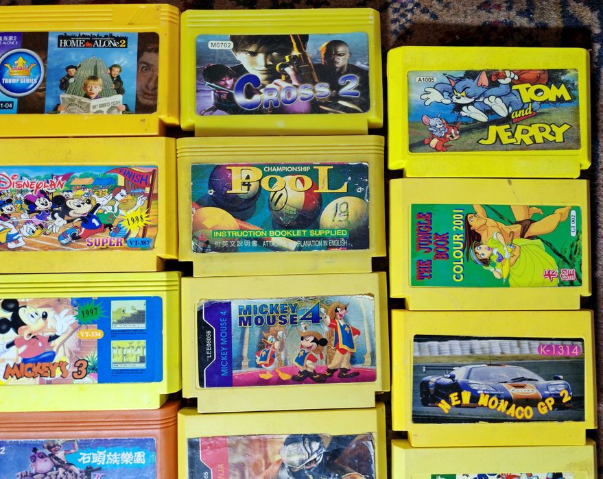 Картриджи одноигровки для Dendy 8 Bit (Денди 8 Бит)