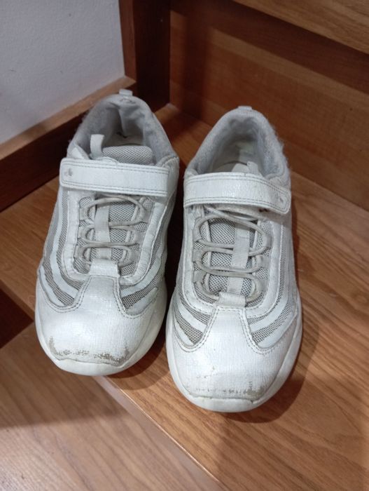 Buty adidasy 33 białe dla dziewczynki