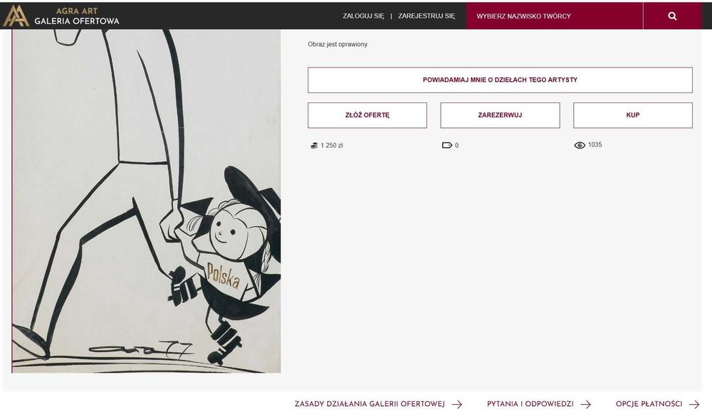 Edward Ałaszewski, JACEK GMOCH, 1977 z domu aukcyjnego