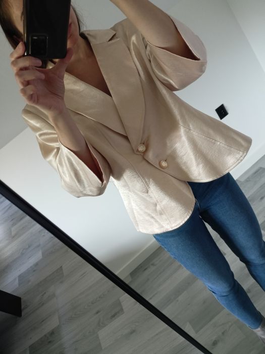 Marynarka żakiet garsonka damska oversize l xl xxl