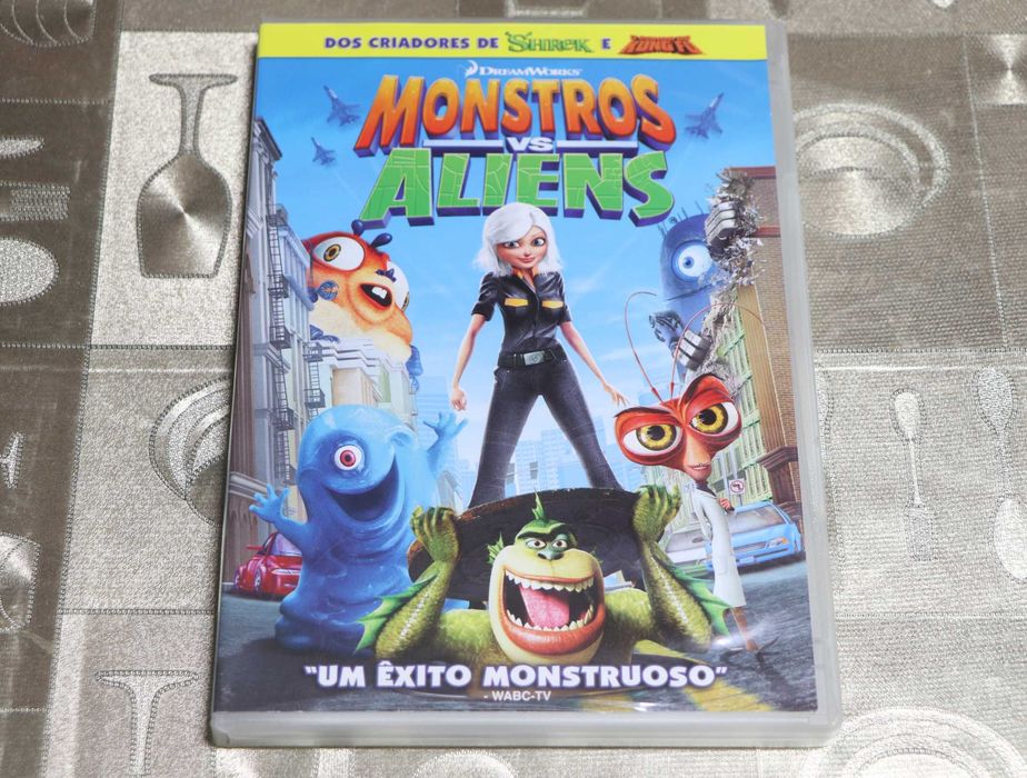 DVD Monstros vs. Aliens