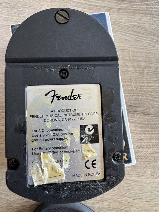 Pedal Afinador Fender