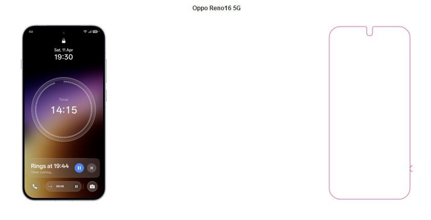 Folia Ochronna ZAGG Clear Protect do Oppo Reno16 5G