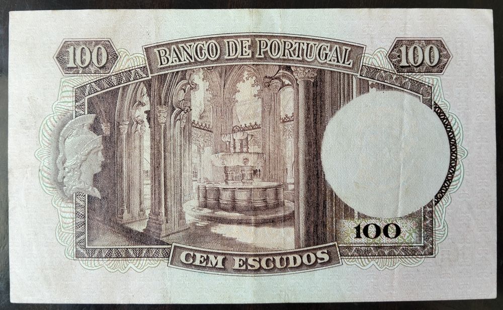 Lote 2 Notas 100$ 1957 Pedro Nunes Estado Belas