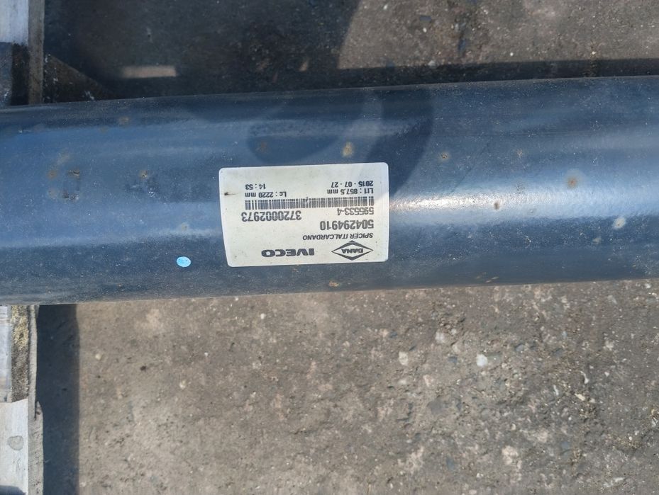 Wał napędowy Kardana IVECO eurocargo euro 6