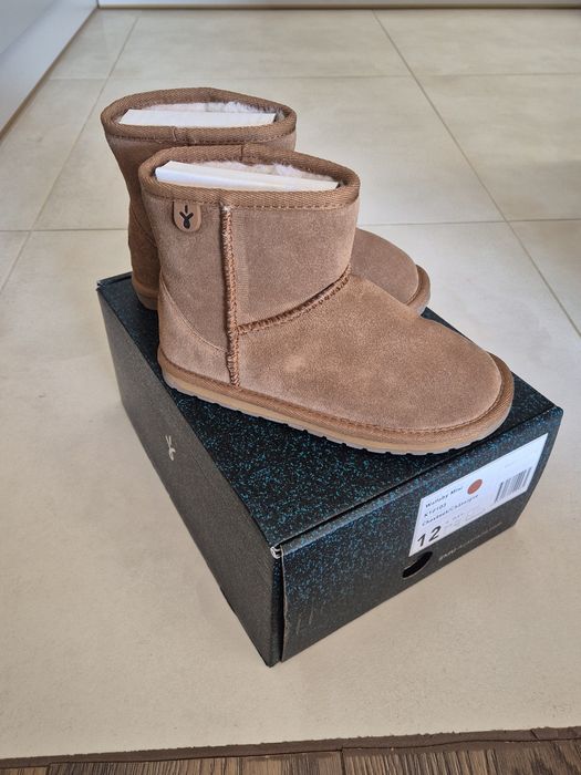 Bity dziecięce śniegowce emu wallaby mini chestnut 29 30