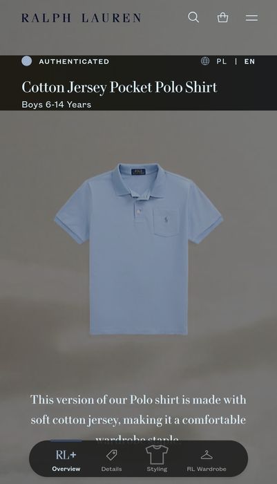 Bluzka Koszulka Polo Młodzieżowa L 18 20 Lat