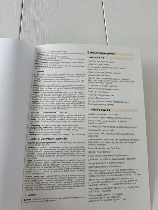 Repetytorium z j.polskiego do egzaminu ósmoklasisty Operon