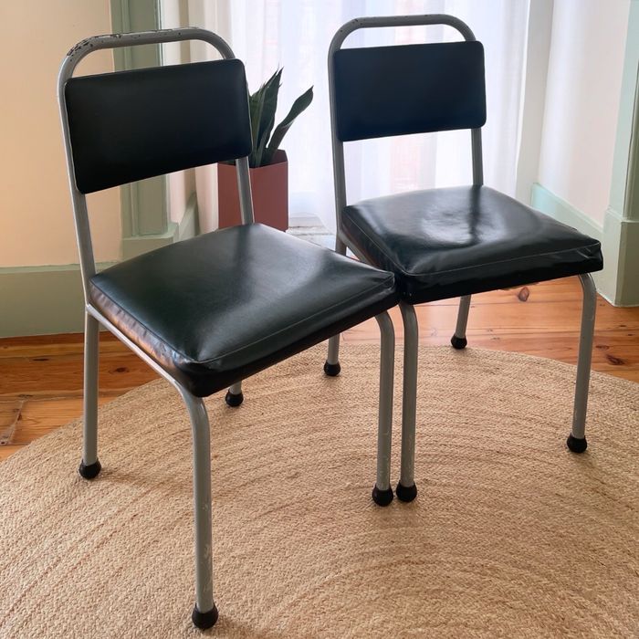 Par de cadeiras FAMO vintage (preço do par)