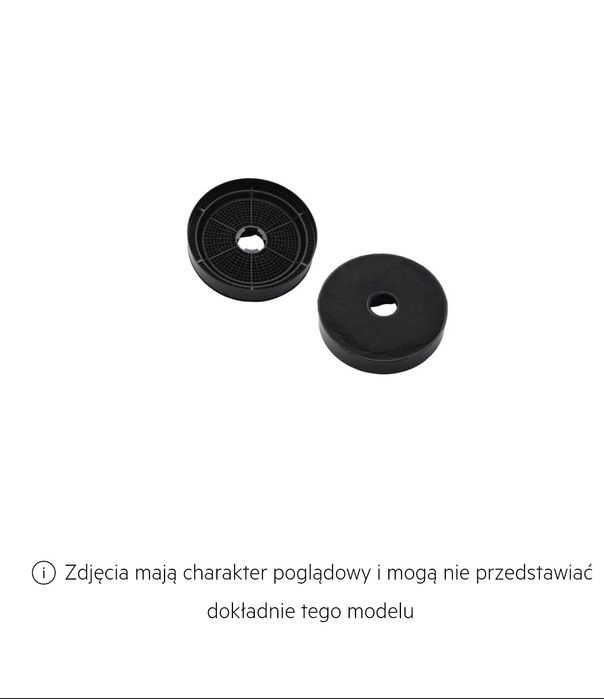 Filtr węglowy do okapu 2 opakowania
