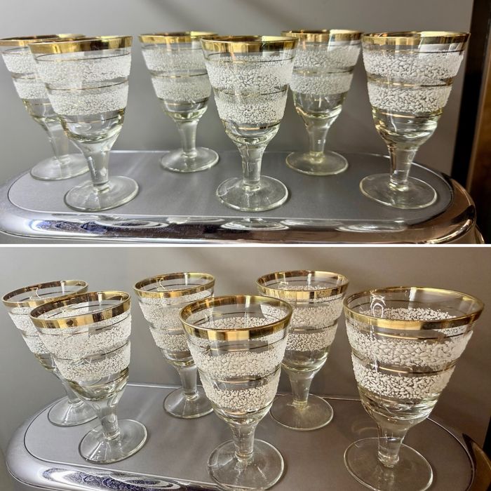 Цветное Стопки, рюмки, бокалы период ссср