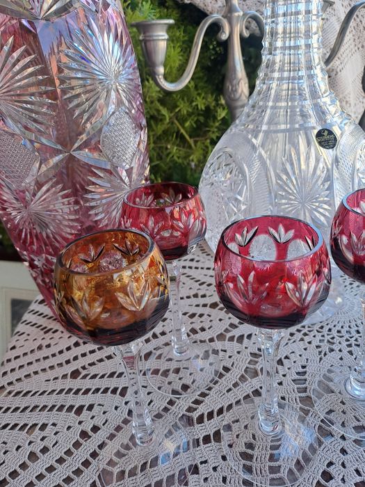 Calices vermelhos doublé