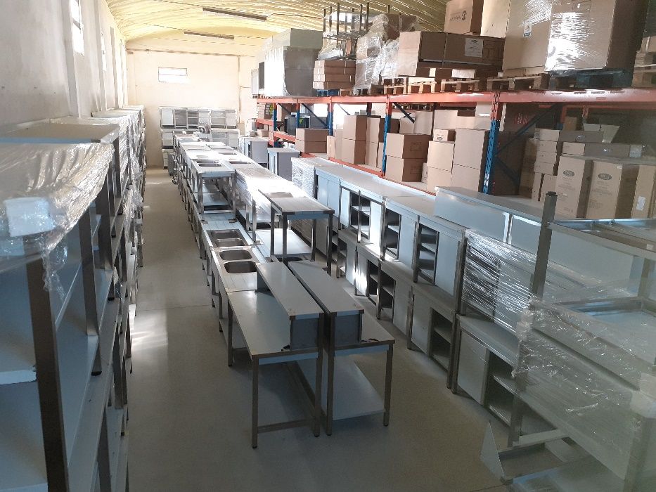 Bancada Inox Novas C/ Portas Correr