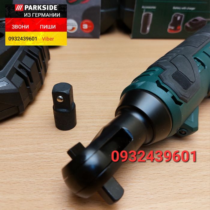 Аккумуляторная трещотка 12В гайковерт из ГЕРМАНИИ. Parkside PAR 12 трі