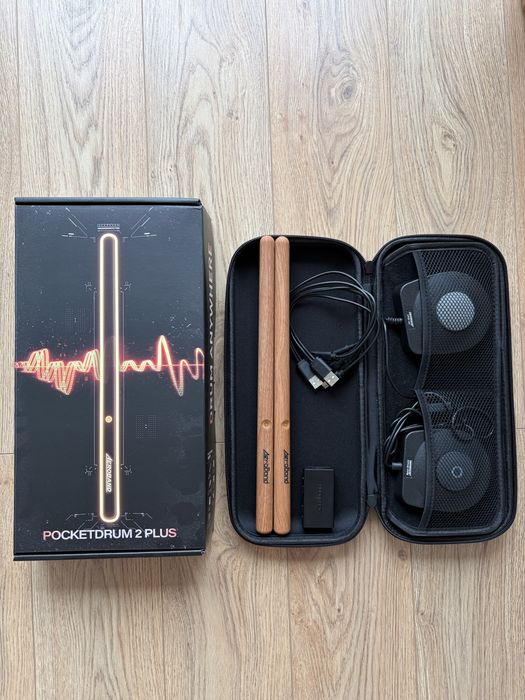 Elektroniczna perkusja PocketDrum 2 Plus | MIDI Bluetooth | Pełny zestaw