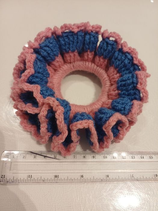 Scrunchie szydełkowe