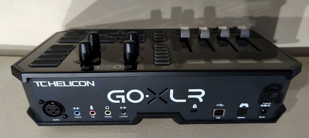 TC Helicon GoXLR, 4-Channel Mixer, Motorized Faders, Vocal Effects!!!
