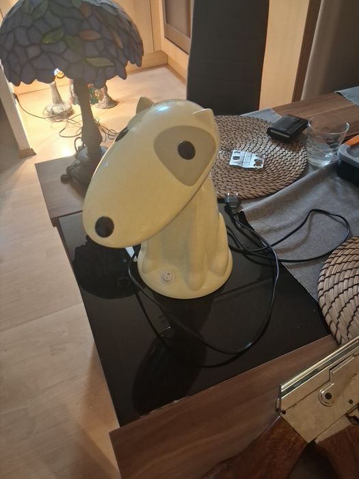 Piękna lampa styl Tiffany. Witrażowa.