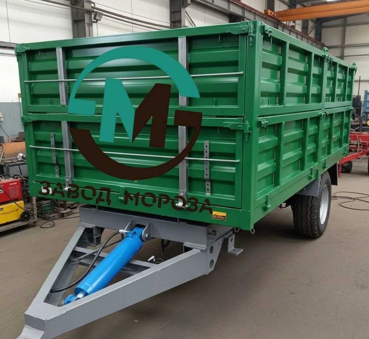 ДОСТАВКА самоскидний кузов на ПТС • кузов на причеп трактора