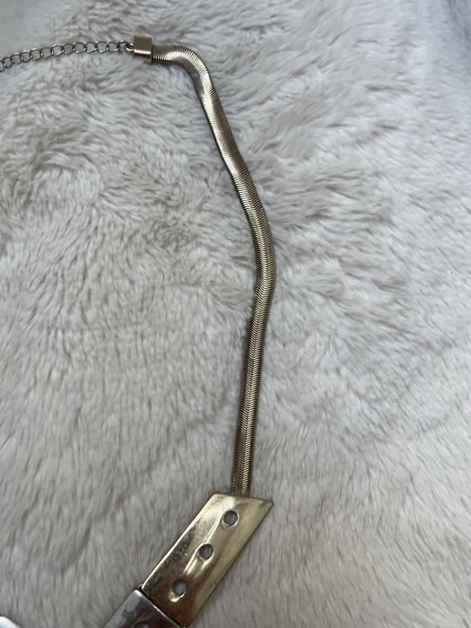 Naszyjnik geometryczny metal metalowy elegancki szykowny casual 19