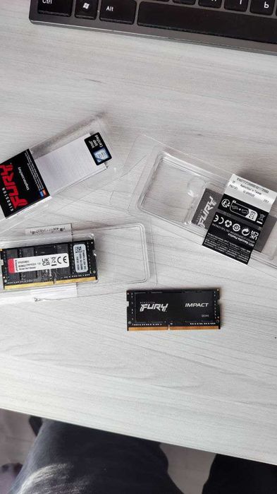 Модуль пам'яті для ноутбука DDR4 32GB 3200MHz Fury Impact KingstonFury