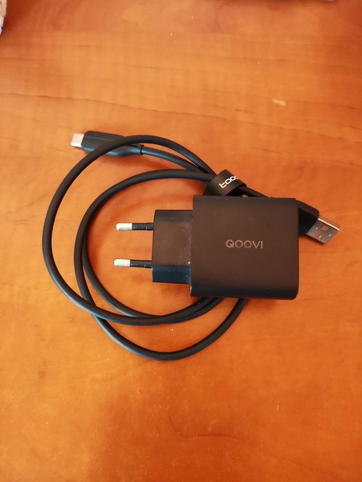 Ładowarka sieciowa Qoovi 18w QC3.0 + 1m kabel