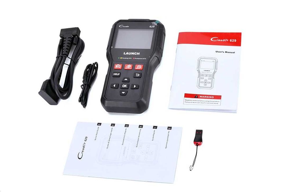 Máquina diagnóstico Leitor OBD 2 Launch Creader CR629