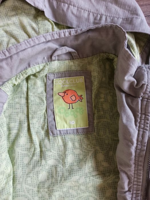 Płaszcz, płaszczyk kurtka dla dziecka rozmiar 110 cm