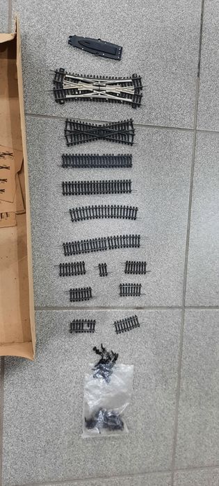 Рельсы сцепки стрелки ТТ 1:120 для железной дороги