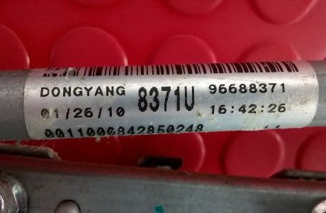 Motor Limpa Vidros Frente 96843281 - CHEVROLET SPARK