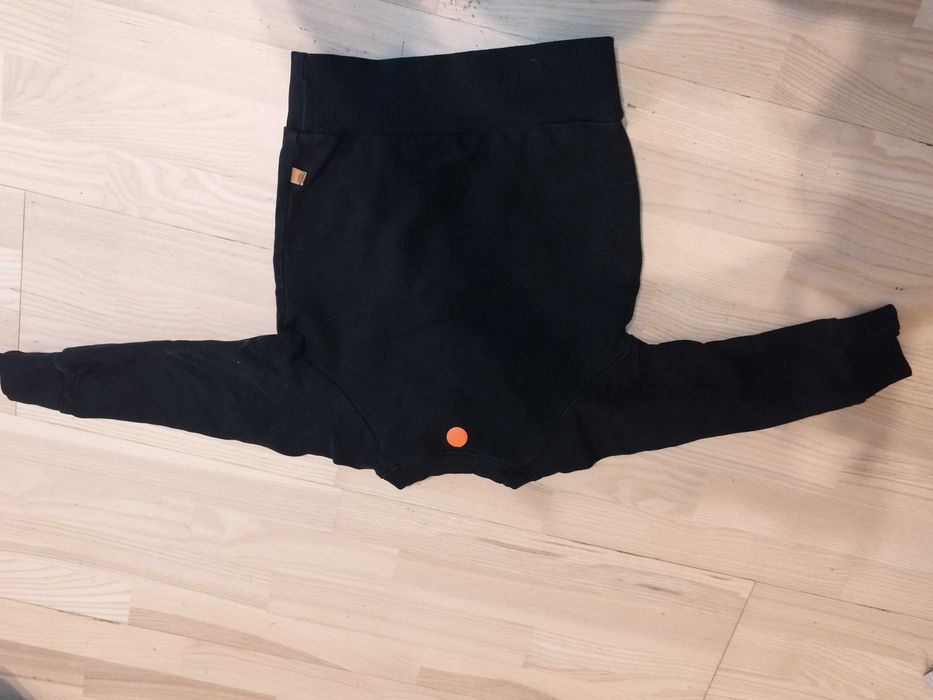 La Mama czarna bluza w kropki 1-2 lat 86 cm