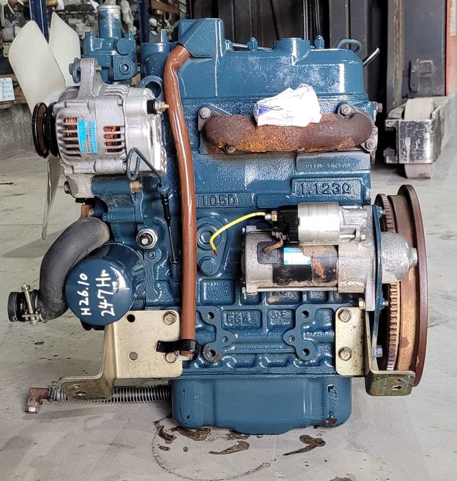 Silnik Kubota D1105 24.8HP ciśnienie 31/31/31 gwarancja rozruch